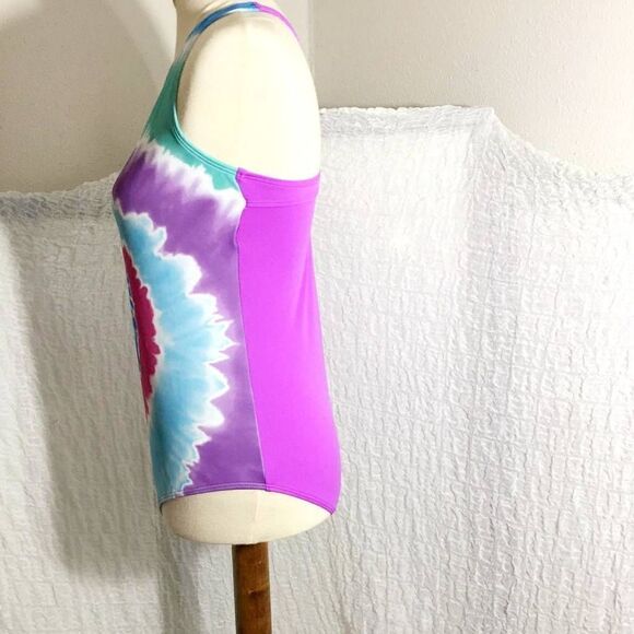 Lands' End Tie Dye One Piece Swimsuit Size 16 ( Girls ) - Picture 2 of 5